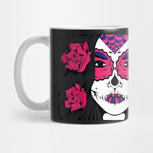 Lady Sugar Skull Mug